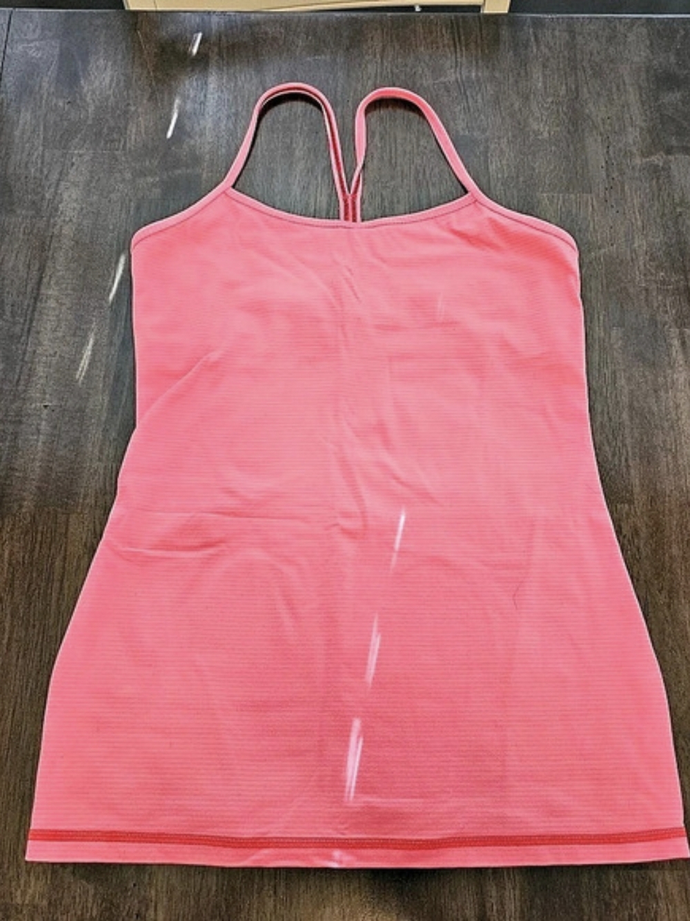 Lululemon Scoop Neck Tank Pink Athletic Top